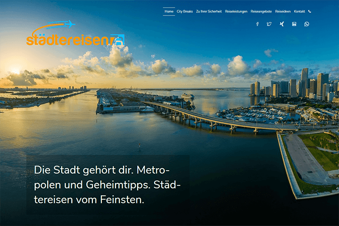 Landingpage, Version Ultimate 4: High-End-Version für alle Bereiche inklusive Slider, Bildergalerie uvm
