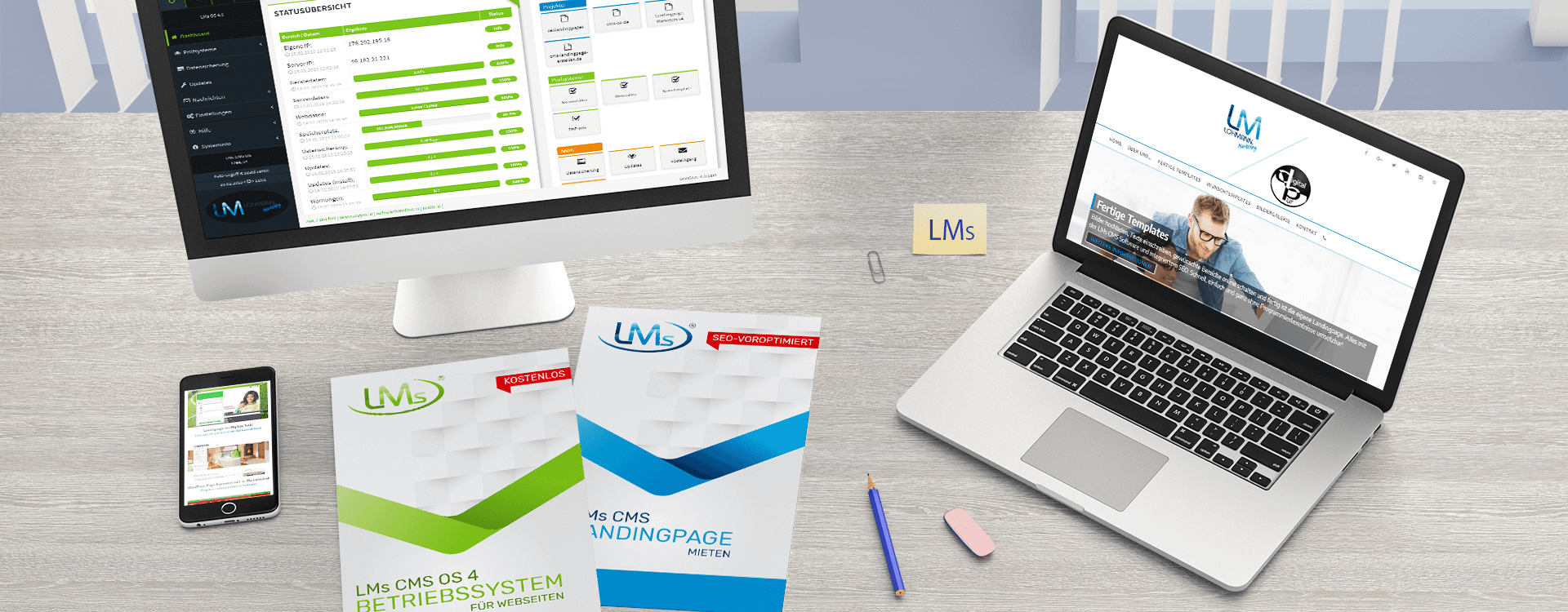 Landingpage erstellen: Schnell, einfach und effizient mit LMs Software